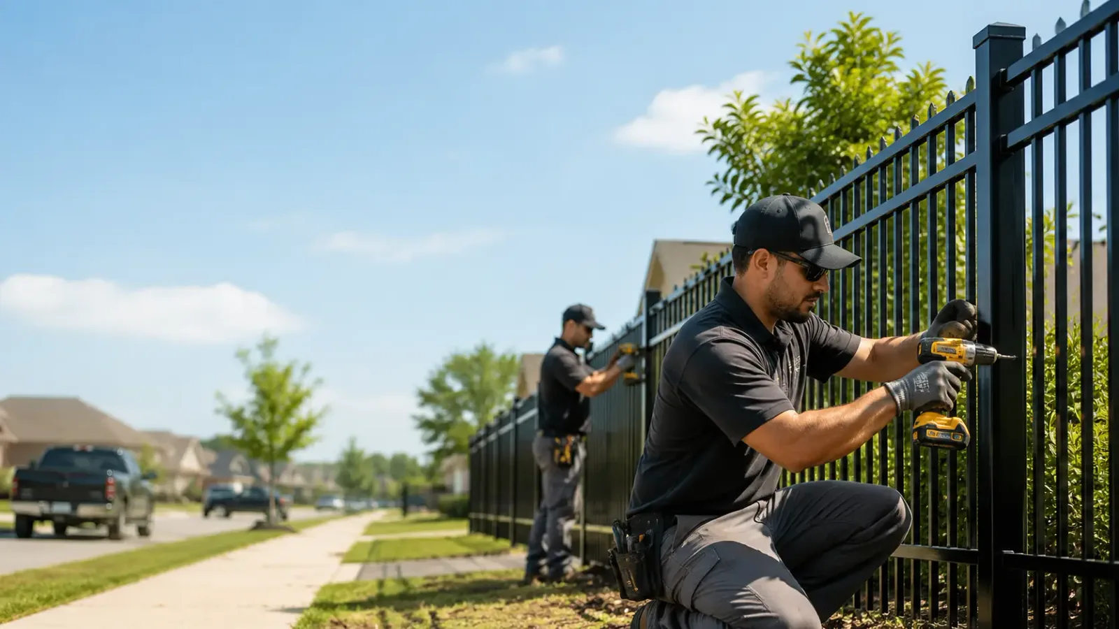 Metal Fence Installation in Charleston, AR